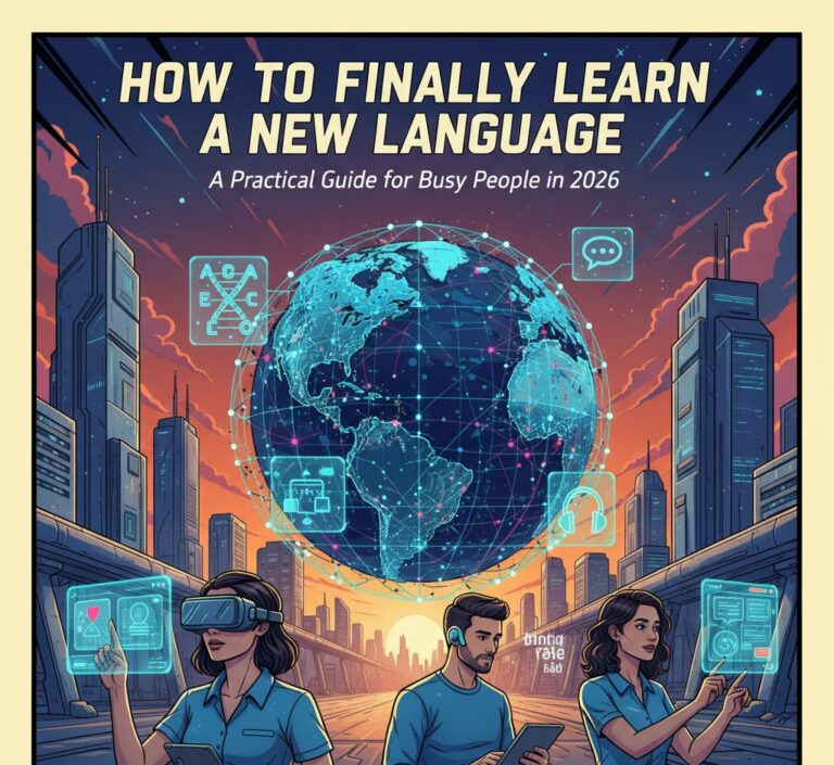 How to Finally Learn a New Language: A Practical Guide for Busy People in 2026