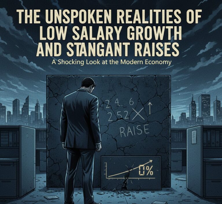 The Unspoken Realities of Low Salary Growth and Stagnant Raises