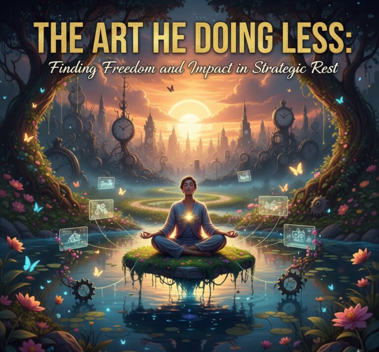 The Art of Doing Less: Finding Freedom and Impact in Strategic Rest