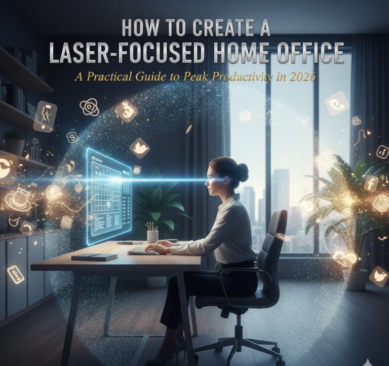 How to Create a Laser-Focused Home Office: A Practical Guide to Peak Productivity in 2026