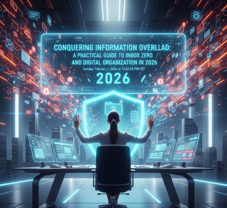 A Practical Guide to Inbox Zero and Digital Organization in 2026