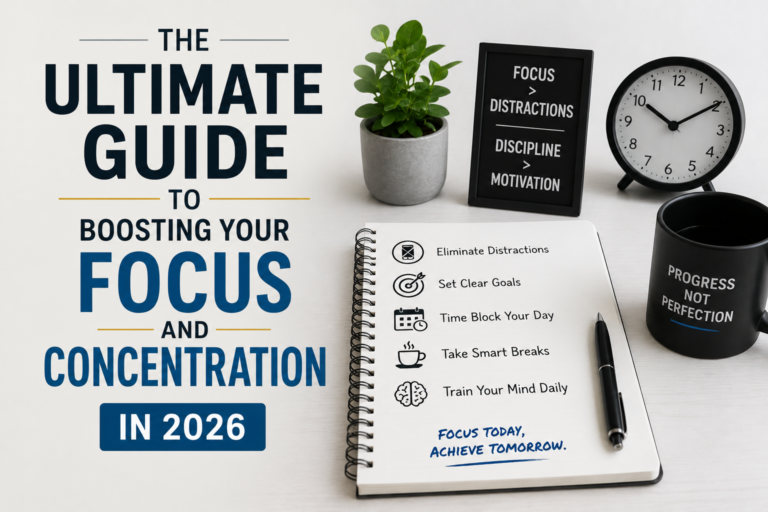 The Ultimate Guide to Boosting Your Focus and Concentration in 2026